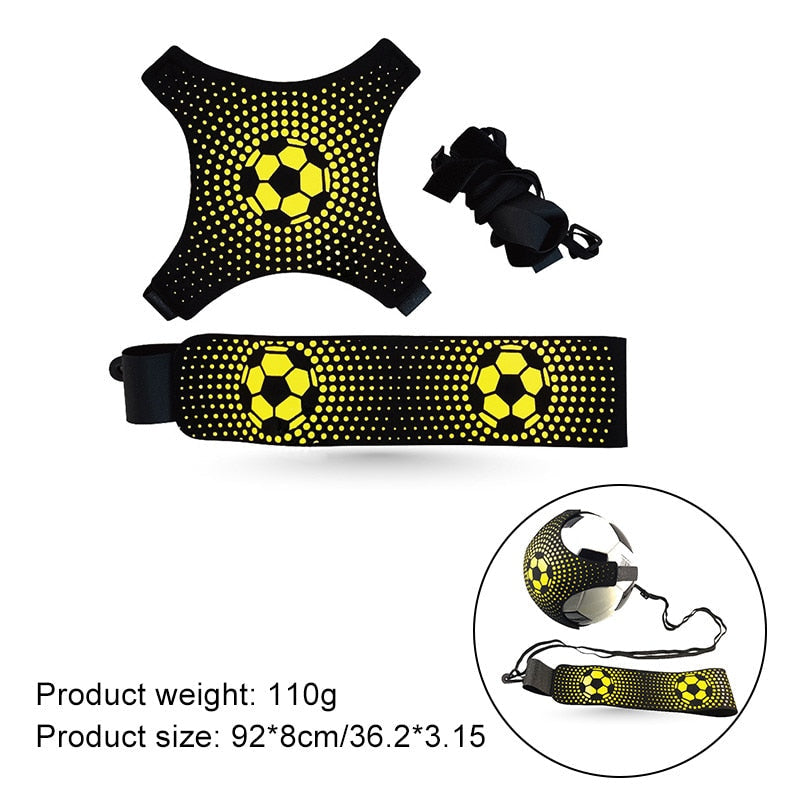 Soccer Trainer Kids Solo Training with Auxiliary Circling Belt for Football Kick Image 8