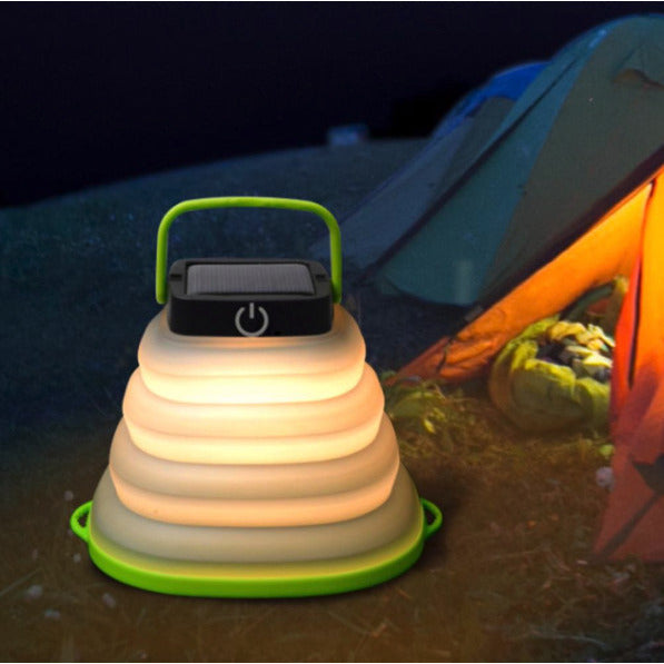 Solar-Powered Collapsible Travel Light Image 4