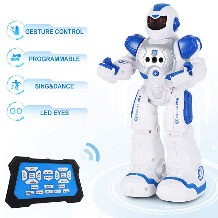 Smart RC Robot Toy Talking Dancing Gesture Sensing Programmable Robots for Kids Image 4