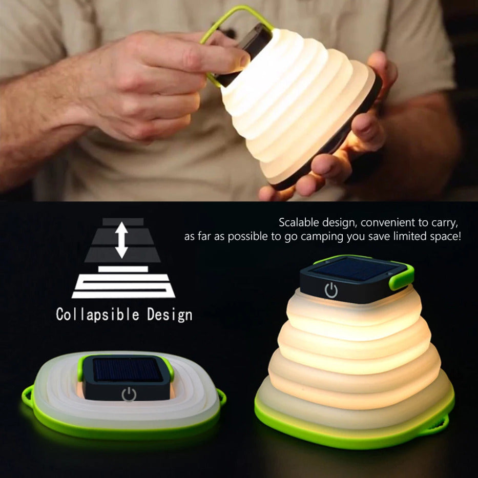 Solar-Powered Collapsible Travel Light Image 8