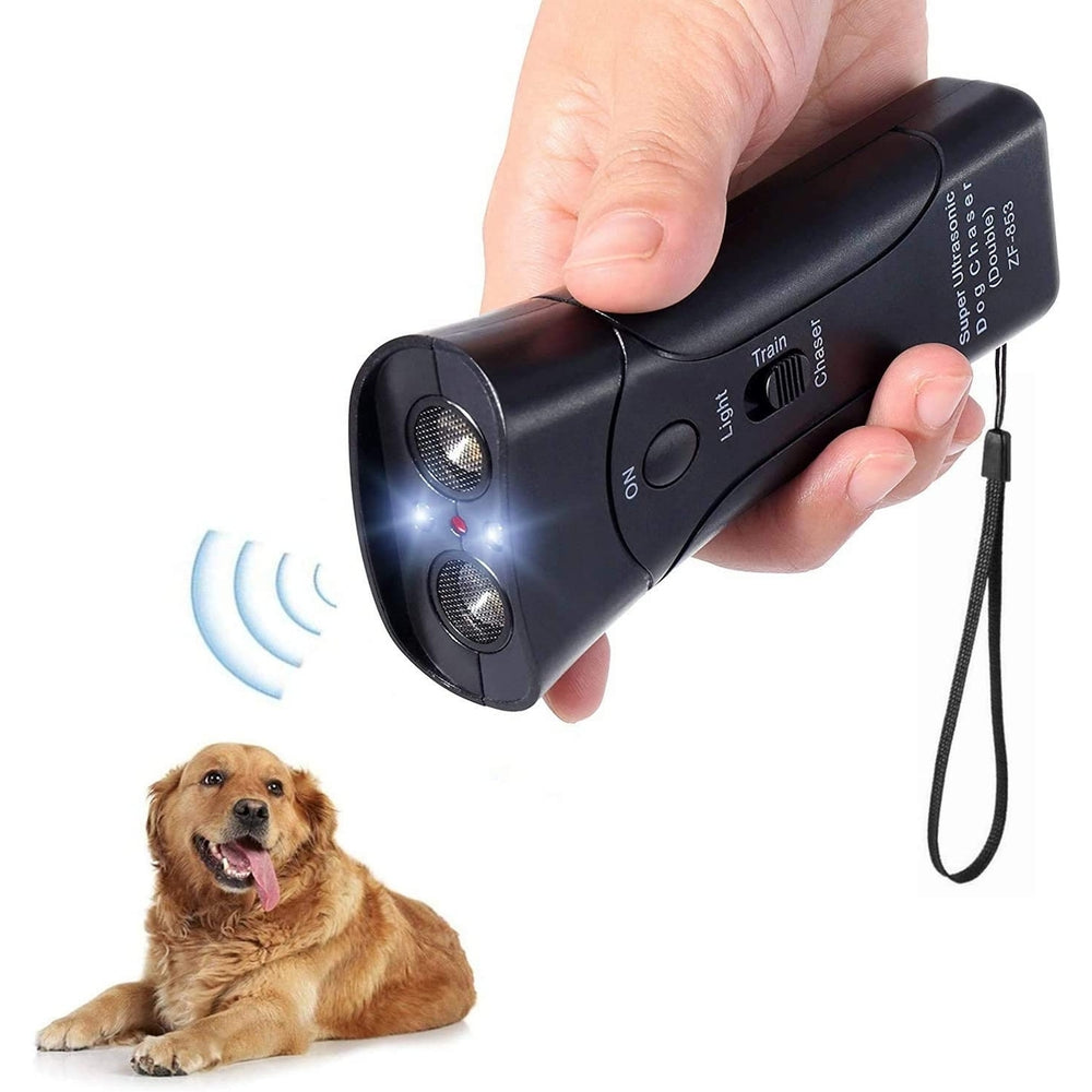 Ultrasonic Pet Dog Stop Barking Away Anti Bark Training Repeller Control Device Image 2