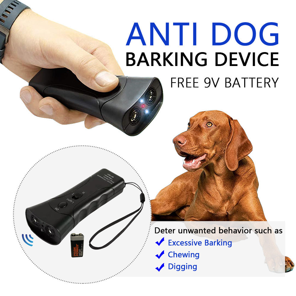 Ultrasonic Pet Dog Stop Barking Away Anti Bark Training Repeller Control Device Image 3