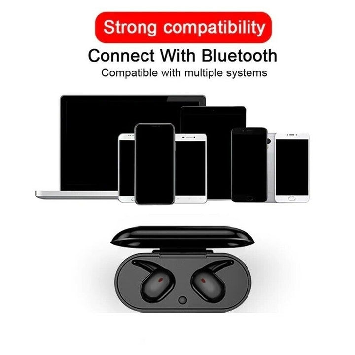 True Wireless Smart Touch Earbuds with Charging Box Image 4