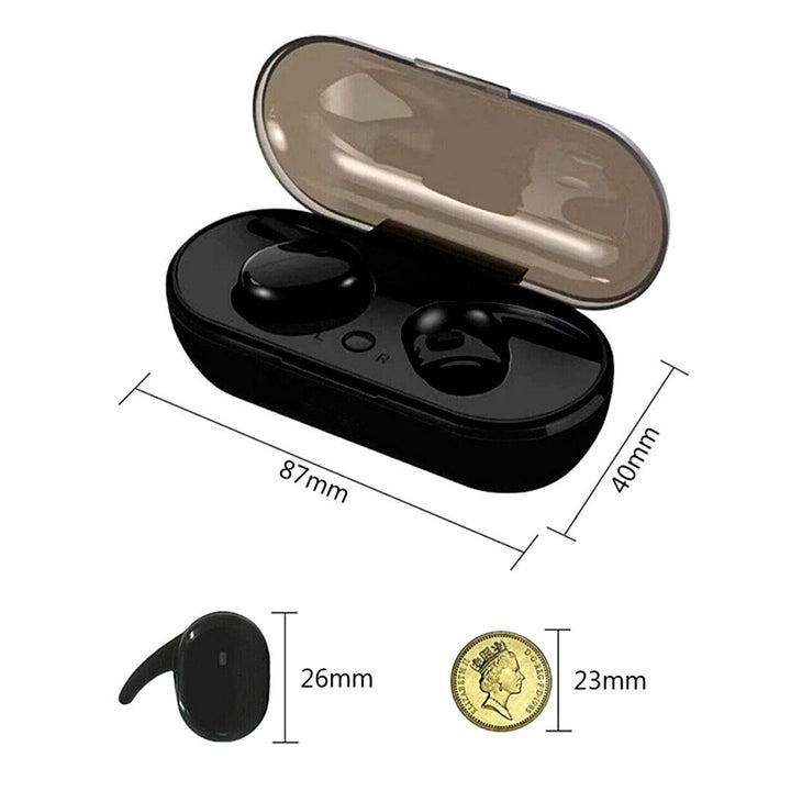 True Wireless Smart Touch Earbuds with Charging Box Image 7