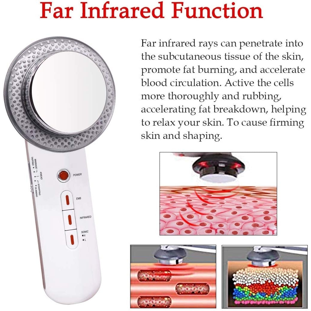 Ultrasonic Cavitation Fat Remover Body Massager Slimming Anti-Cellulite Machine Image 8