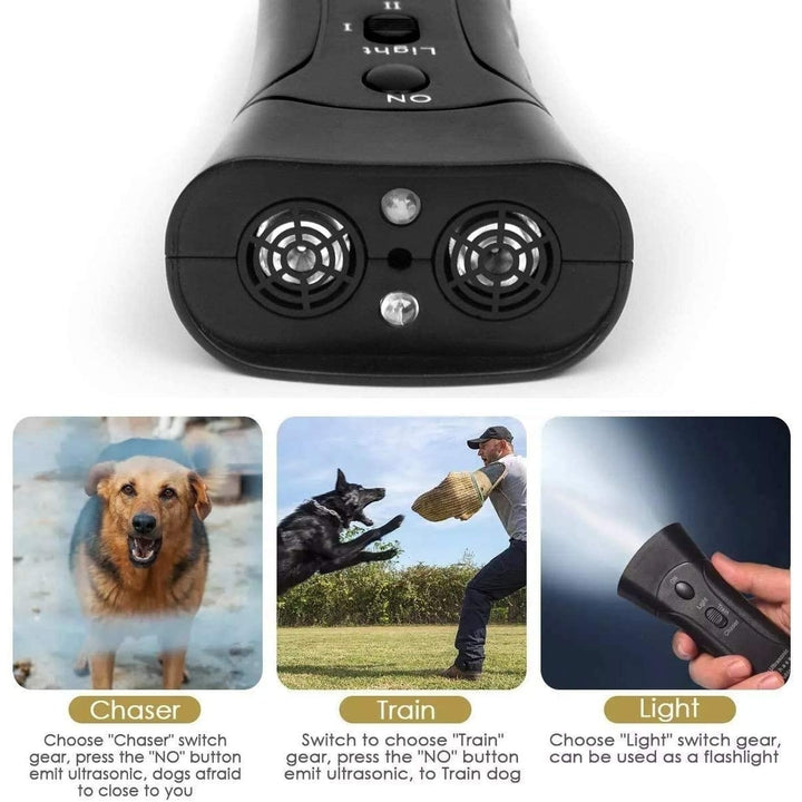 Ultrasonic Pet Dog Stop Barking Away Anti Bark Training Repeller Control Device Image 7