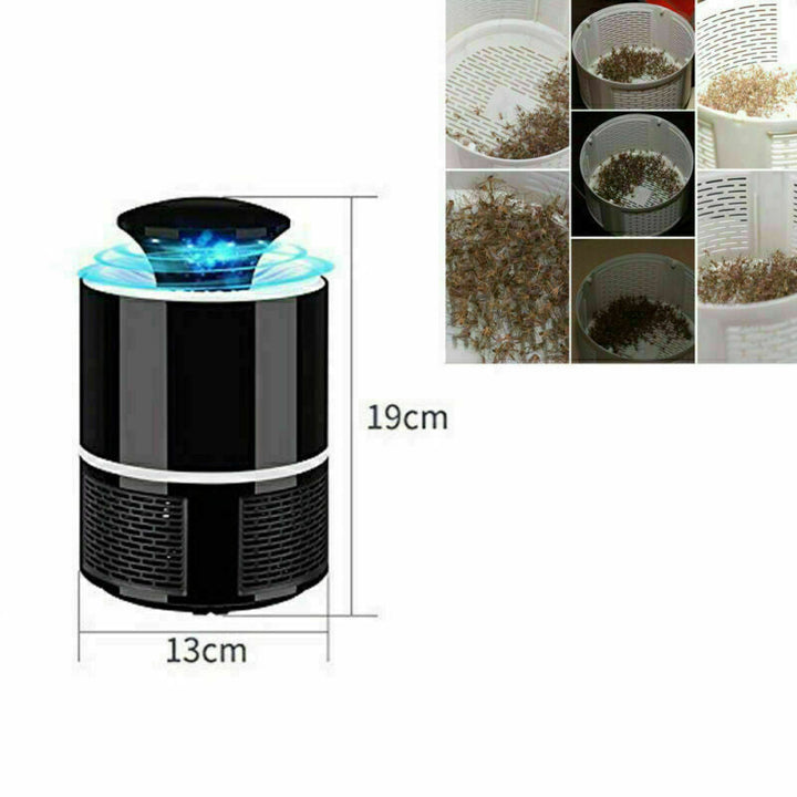 USB Powered Electric Mosquito Killer Lamp Led Bug Zapper Lure Trap for Home Image 7