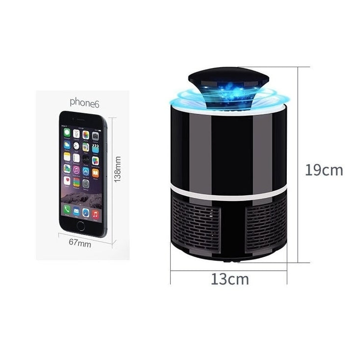 USB Powered Electric Mosquito Killer Lamp Led Bug Zapper Lure Trap for Home Image 9