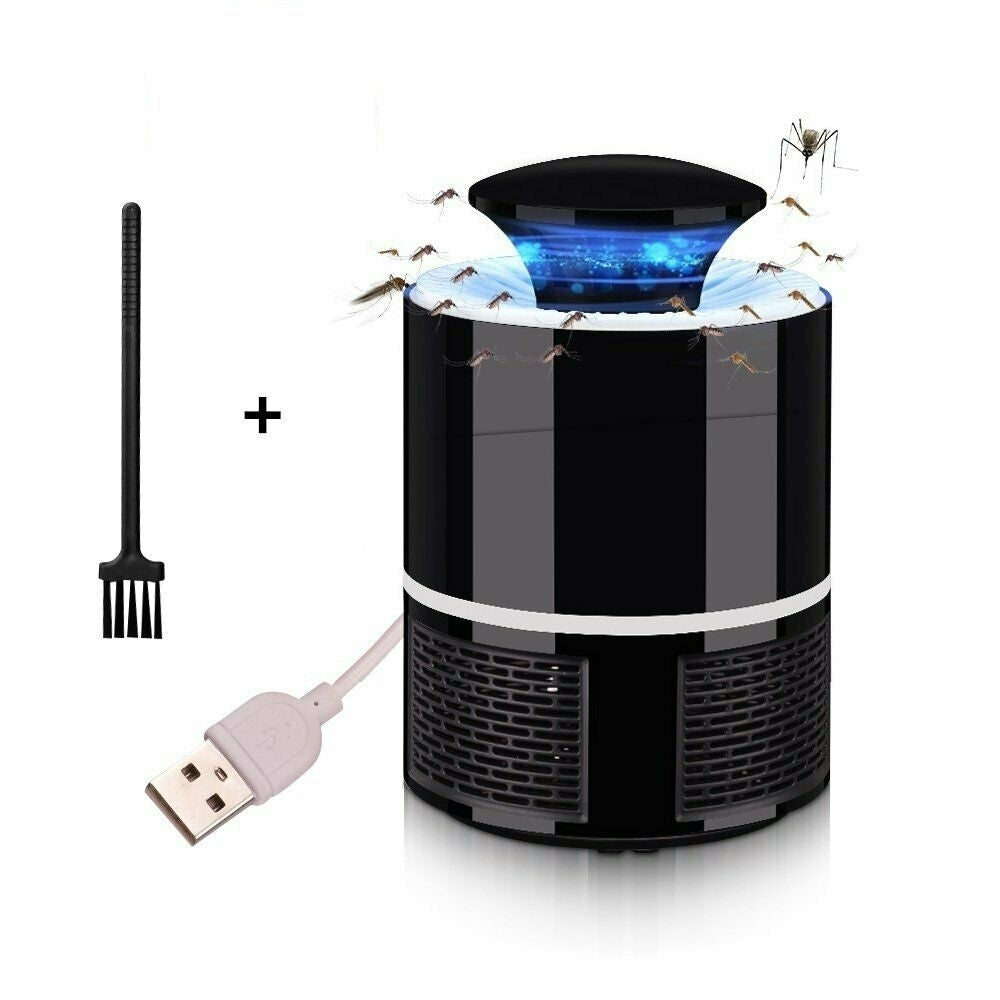 USB Powered Electric Mosquito Killer Lamp Led Bug Zapper Lure Trap for Home Image 11