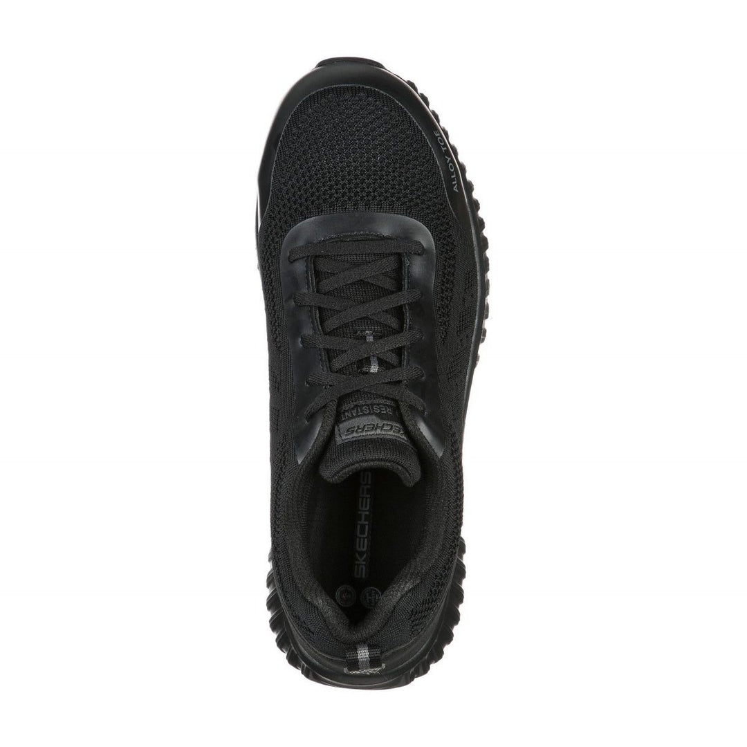 SKECHERS WORK Mens Work: Cicades - Taolo Alloy Toe ESD Work Shoe Black - 200055-BLK BLACK Image 3