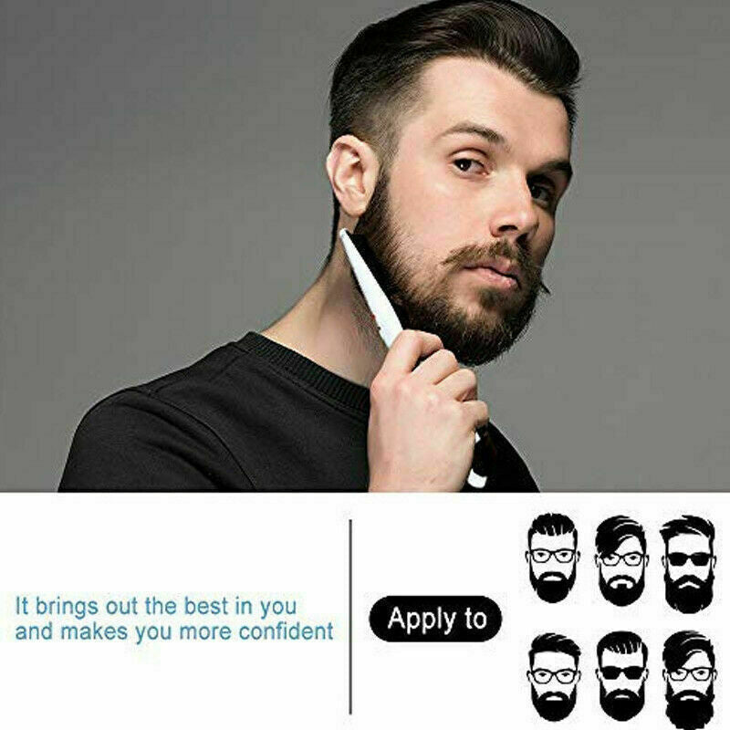 Beard Straightener Comb Quick Heated Brush Styler For Mens Pro Hair Electric Image 2