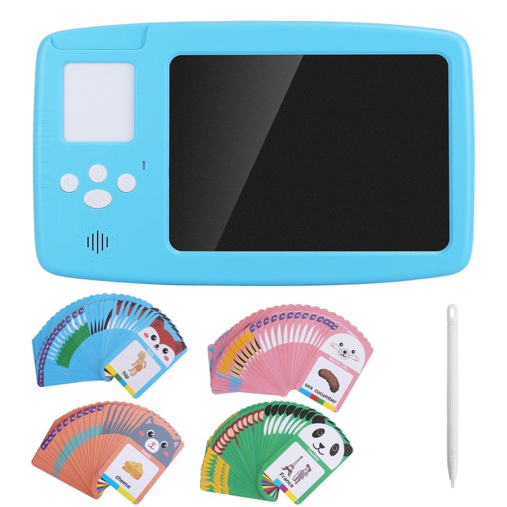 224 Words Toddler Learning Toy Talking Flash Cards with LCD Writing Tablet Preschool Educational Reading Drawing Machine Image 11