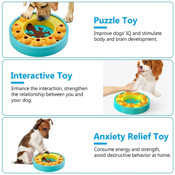 Dog Puzzle Food Feeder Slow Feeding Bowl Interactive Toy Dog Treat Dispensing Toy Image 12