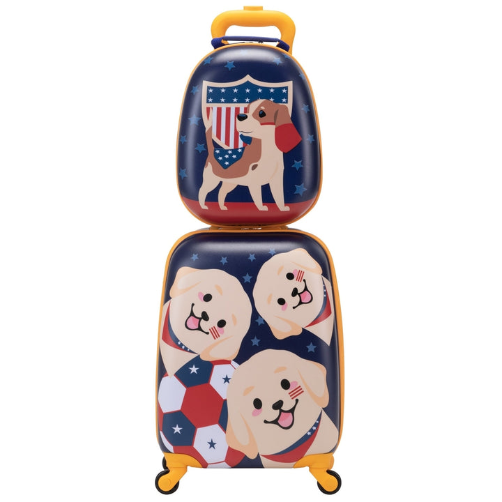 Children Luggage Set  Pet Dog Design Image 1