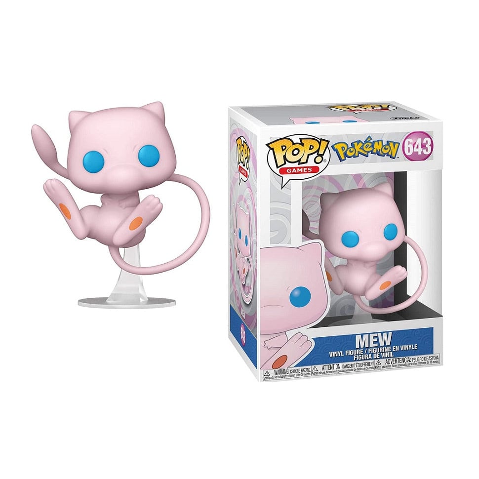 Funko POP Games: Pokemon - Mew,Multicolor,One Size Image 1