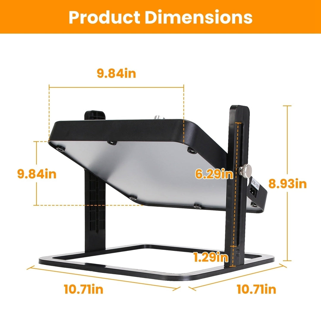 Brooder Heater For Chicks with Height Angle Adjustable Heating Panel 21W Incubator Chick Brooder Heating Plate Image 8