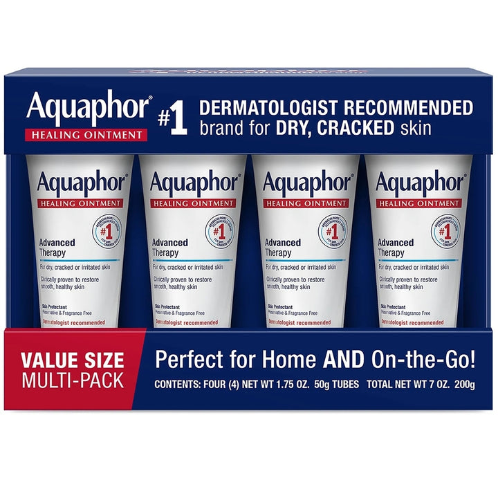 Aquaphor Advanced Therapy Healing Ointment, 1.75 Ounce (Pack of 4) Image 1