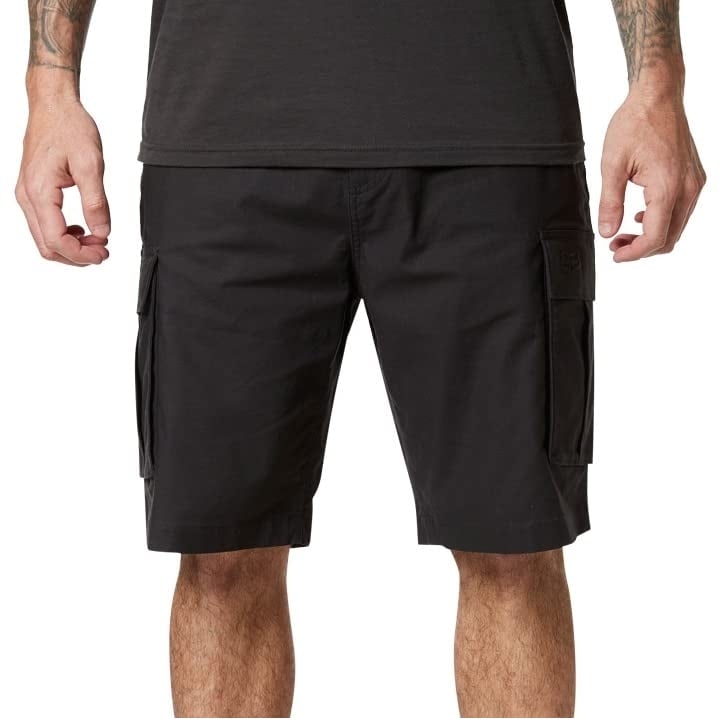 Fox Racing Slambozo Cargo Shorts 2.0 Black Mens Comfortable Durable Casual Wear Image 1