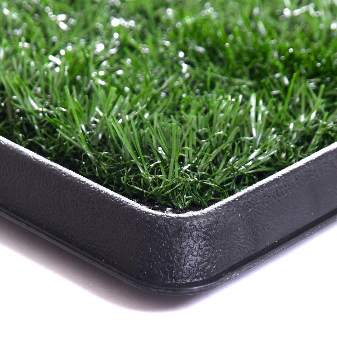 Artificial Dog Grass Mat Indoor Potty Training Pee Pad for Pet Image 3