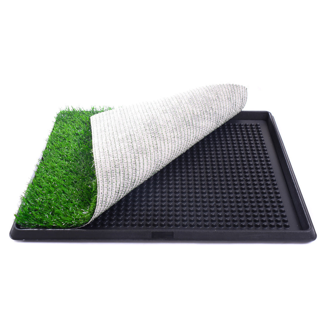 Artificial Dog Grass Mat Indoor Potty Training Pee Pad for Pet Image 7