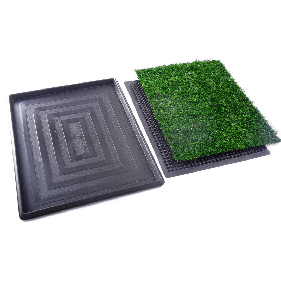 Artificial Dog Grass Mat Indoor Potty Training Pee Pad for Pet Image 9