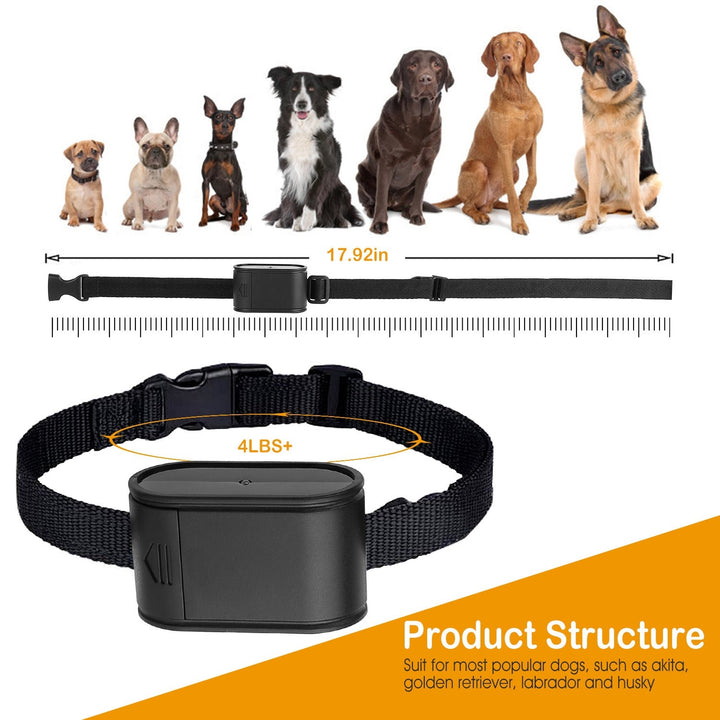 Electric Dog Fence System Pet Tone Shock Boundary Containment Water Resistant Collar Receiver For Small Medium Large Dog Image 6