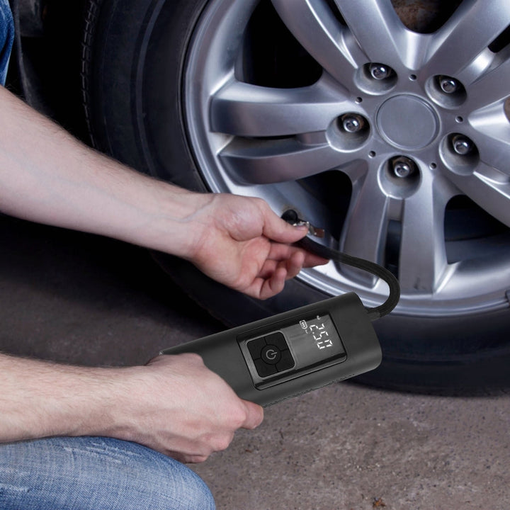 150PSI Cordless Car Tire Pump 6000mAh Rechargeable Tire Inflator Image 10