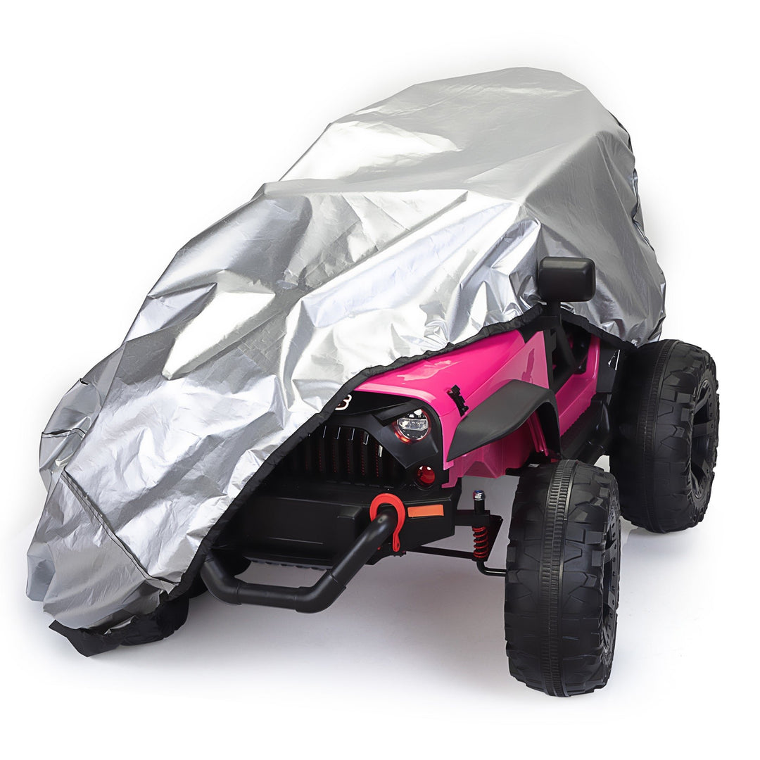 Kids Ride On Toy Car Cover Outdoor Wrapper Resistant Protection for Children Vehicles Power Wheels Cover Image 4