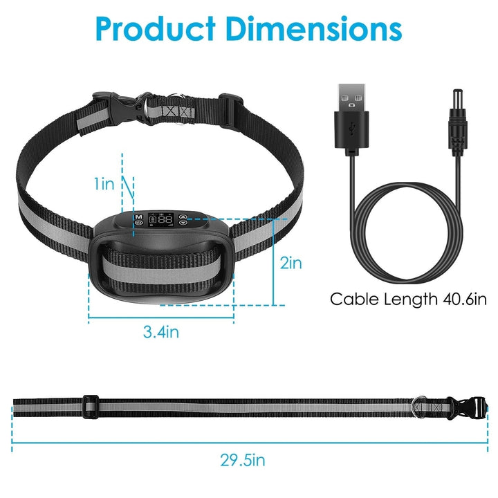 Wireless GPS Dog Fence Rechargeable IPX7 Waterproof Electric Dog Collar 98 to 3280FT Radius Pet Containment System Image 9