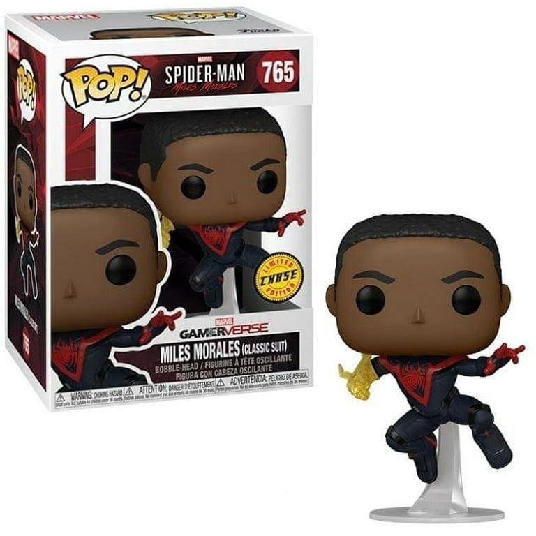 Spider-Man Miles Morales Classic Suit Funko Pop! Vinyl Figure Chase Image 1