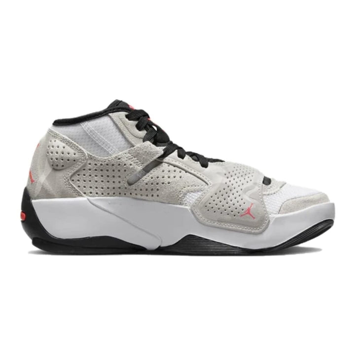 Nike Jordan Zion 2 White/Flash Crimson-Black FJ5258-106 Grade-School Image 2