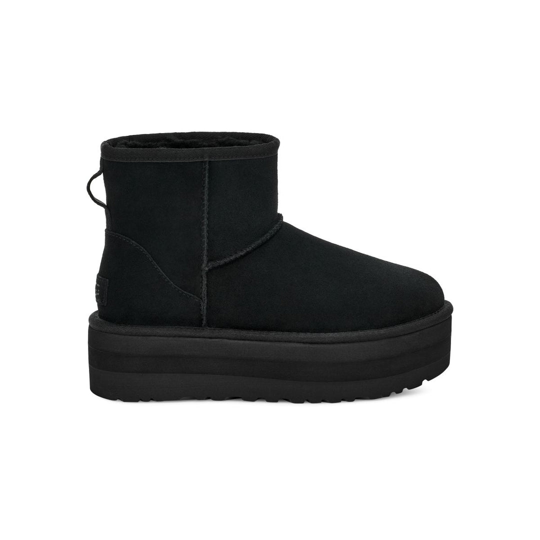 UGG Womens Classic Mini Platform Boots Black - 1134991-BLK BLACK Image 2