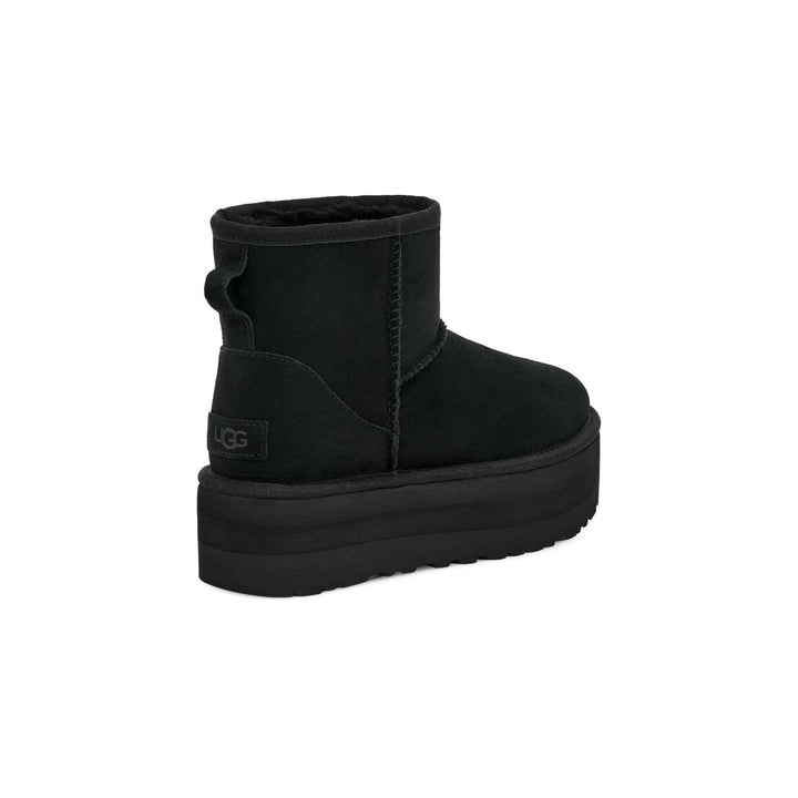 UGG Womens Classic Mini Platform Boots Black - 1134991-BLK BLACK Image 4