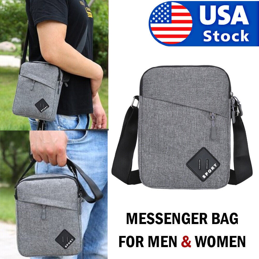 Men Messenger Bag Crossbody Fanny Packs Purse Small Backpack Shoulder Bags Image 3