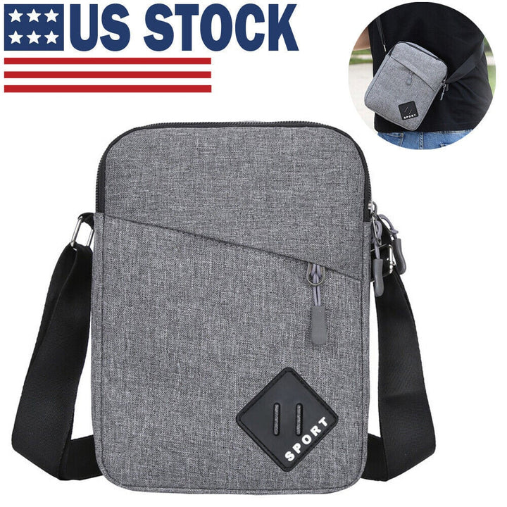 Men Messenger Bag Crossbody Fanny Packs Purse Small Backpack Shoulder Bags Image 7