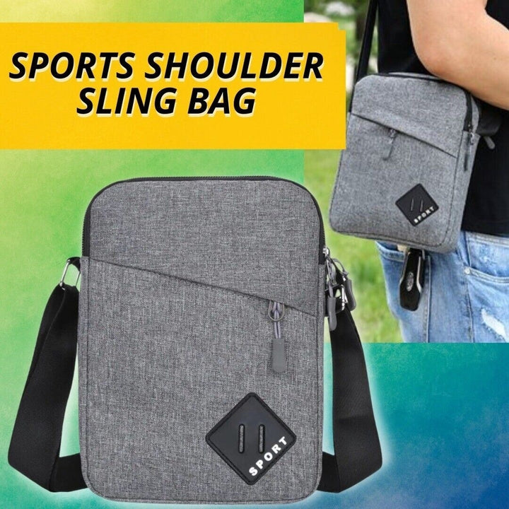 Men Messenger Bag Crossbody Fanny Packs Purse Small Backpack Shoulder Bags Image 9