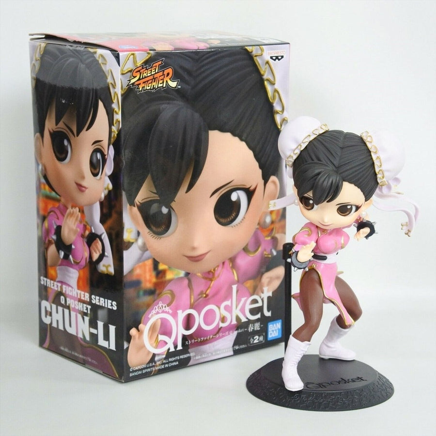 Street Fighter Q posket Pink Chun Li Figure Image 1