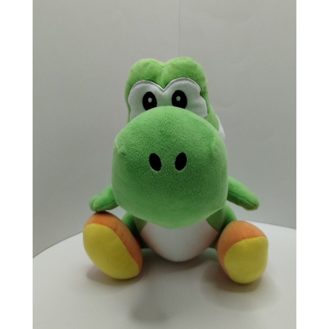 Super Mario All Star Collection GREEN YOSHI Nintendo Little Buddy Plush Image 1