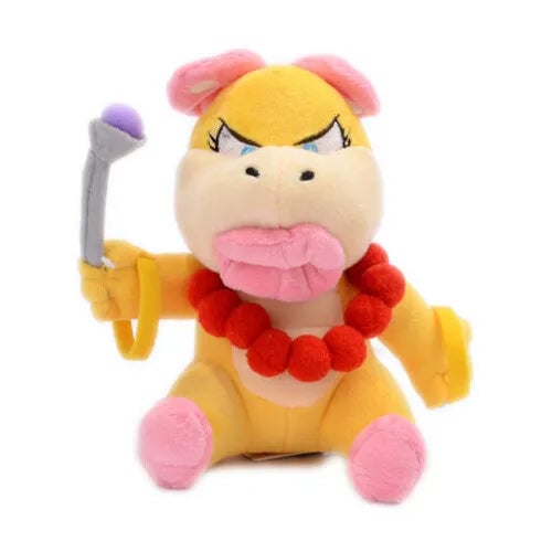 Super Mario Bros. 7" Plush - WENDY O. KOOPA (Wendi Kootie Pie) Image 1