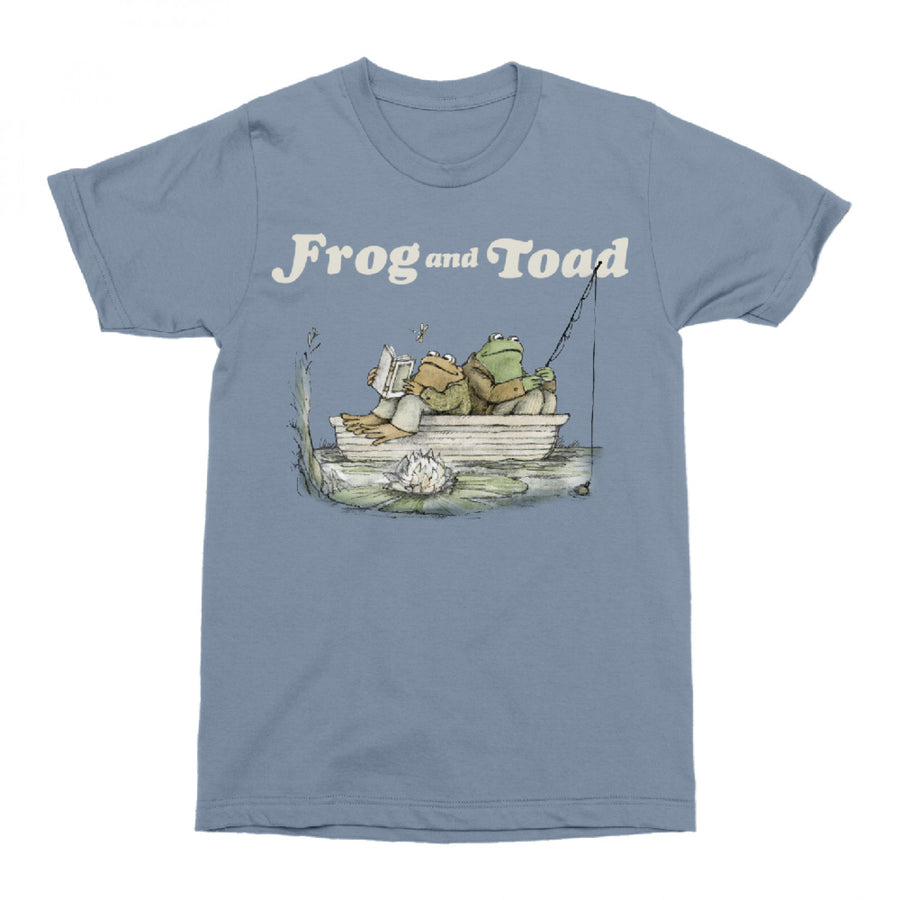 Frog and Toad Fishin and Readin T-Shirt Image 1