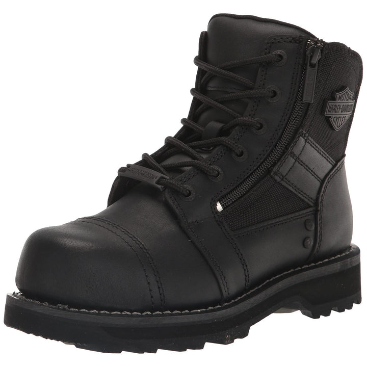 HARLEY-DAVIDSON FOOTWEAR Men's Biker, Moto, Boot Motorcycle  BLACK Image 1