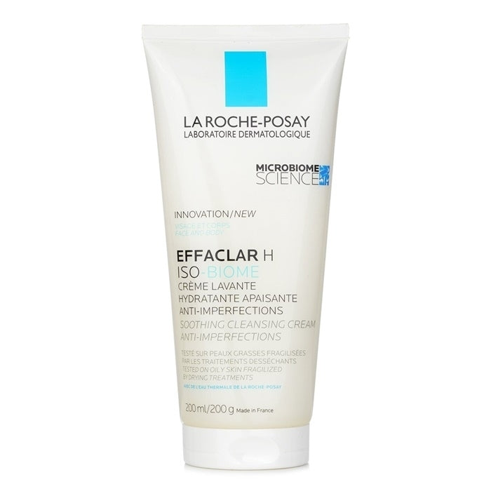 La Roche Posay Effaclar H Iso Biome Soothing Cleansing Cream 200ml Image 1