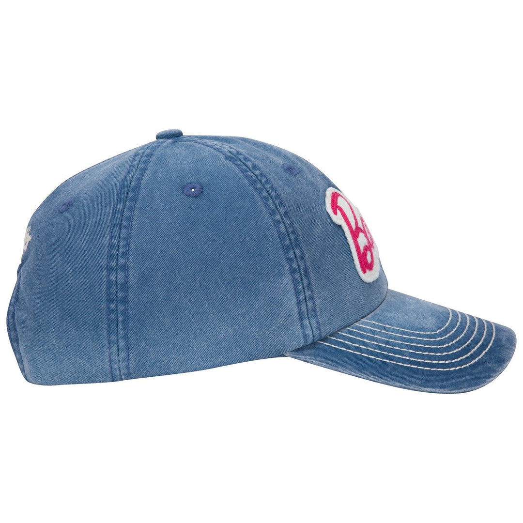 Barbie Logo Snapback Denim Hat Image 3