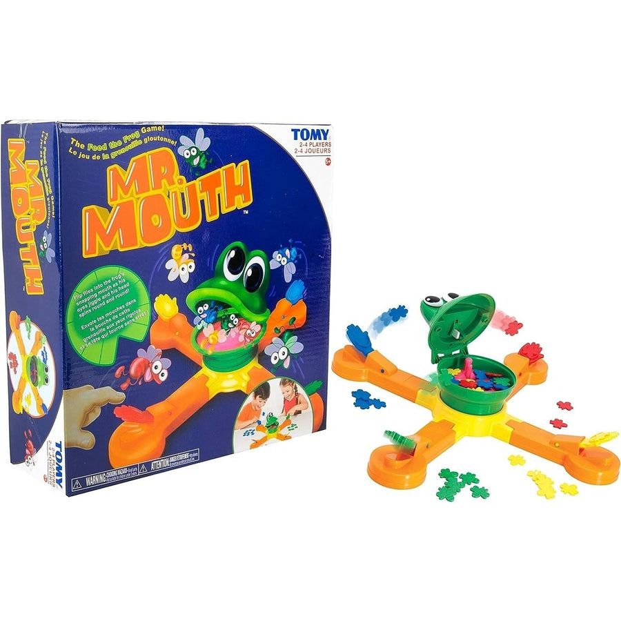 The Classic TOMY Mr. Mouth Feed The Frog Game Image 1