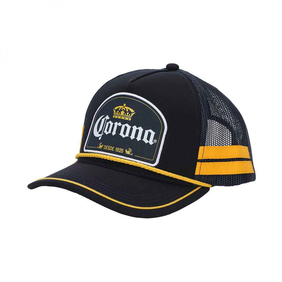 Corona Extra Vintage Logo Snapback Trucker Hat Image 1