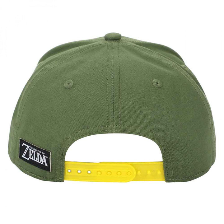 The Legend of Zelda Hyrule Gold Crest Embroidered Hat Image 3