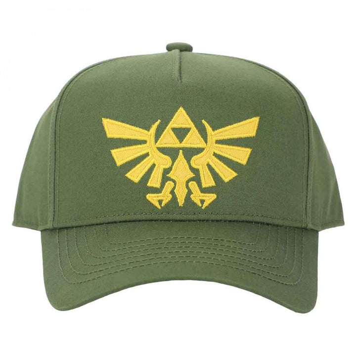 The Legend of Zelda Hyrule Gold Crest Embroidered Hat Image 4