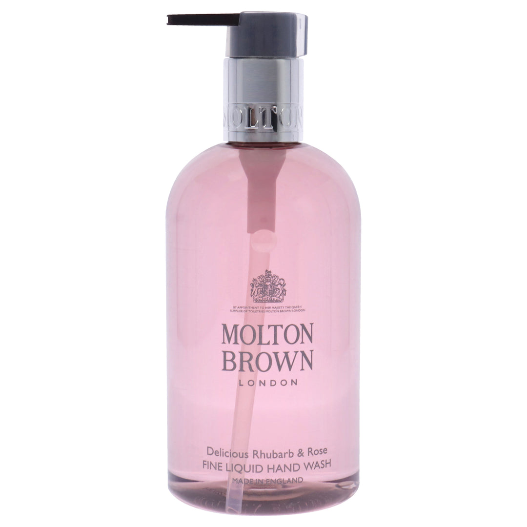 Molton Brown Delicious Rhubarb and Rose Fine Liquid Hand Wash 10 oz Image 1