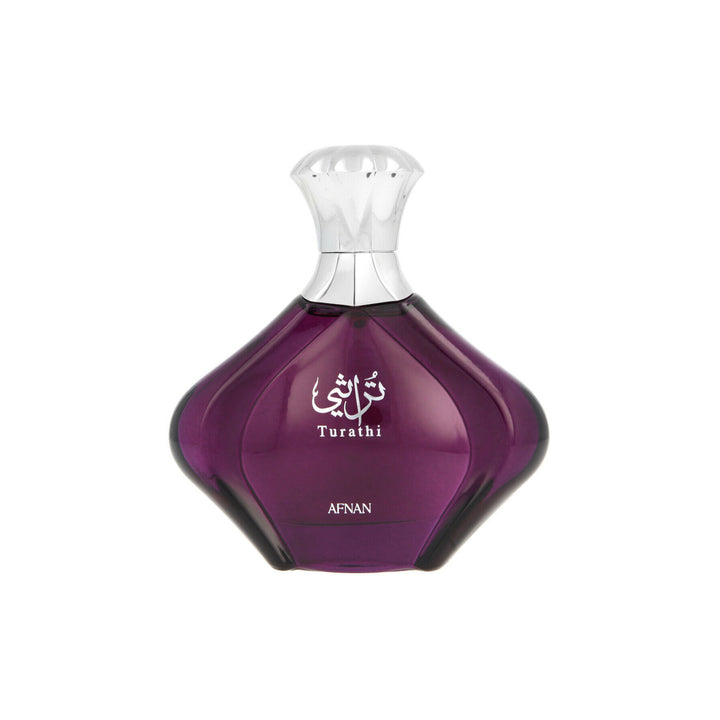 Afnan Turathi Purple EDP Spray 3.0 oz Women Cardamom Pineapple Vanilla Fragrance Image 2