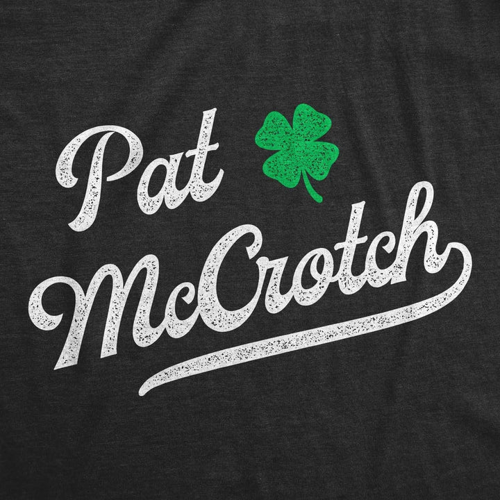 Pat McCrotch Unisex Hoodie Funny Offensive St Pattys Day Adult Sex Joke Hooded Sweatshirt Image 2